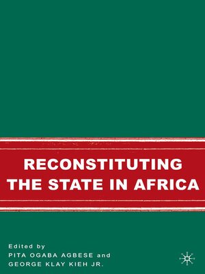 cover image of Reconstituting the State in Africa